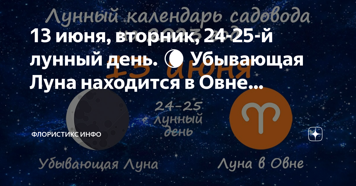 Растущая луна 10 лунный день