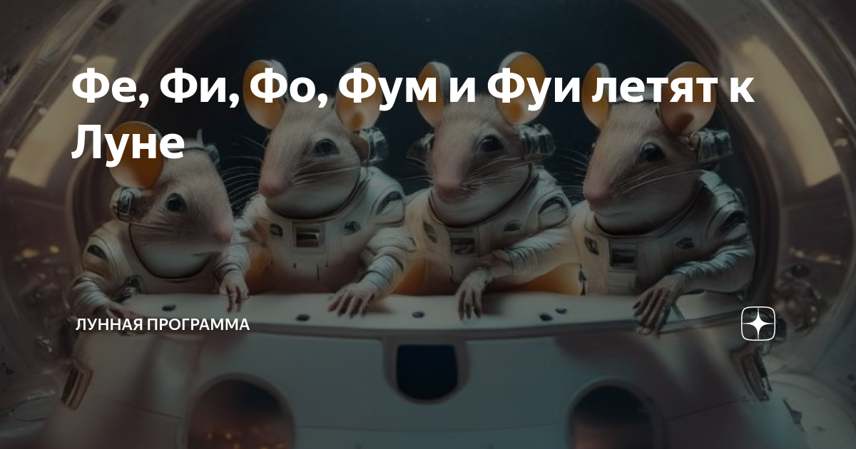 Фе, Фи, Фо, Фум и Фуи летят к Луне | Лунная программа | Дзен
