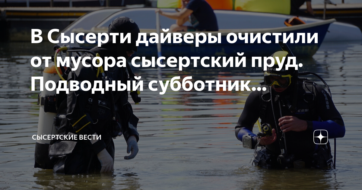 Чистили пруды и вытащили ниву