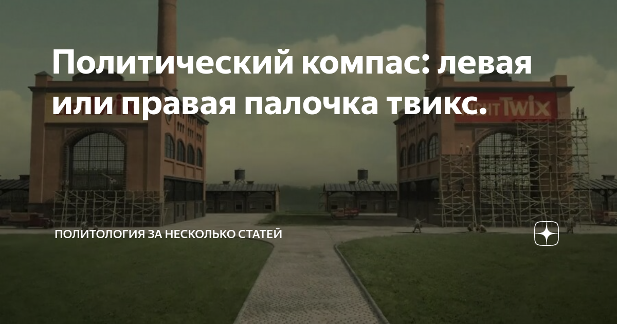Политический компас: левая или правая палочка твикс. | Политология за ...