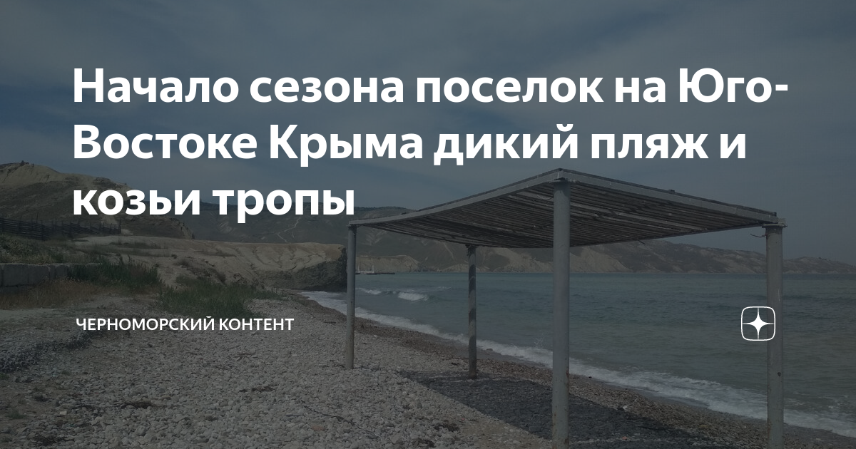 В этом году на пляжах крыма