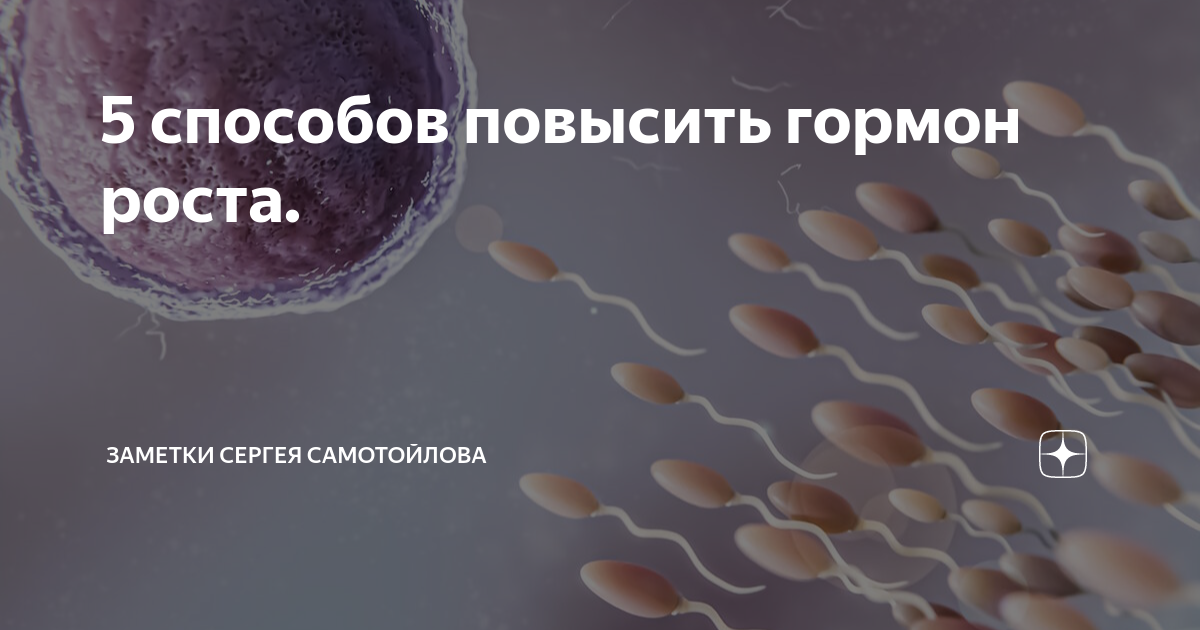 что может увеличить гормон роста