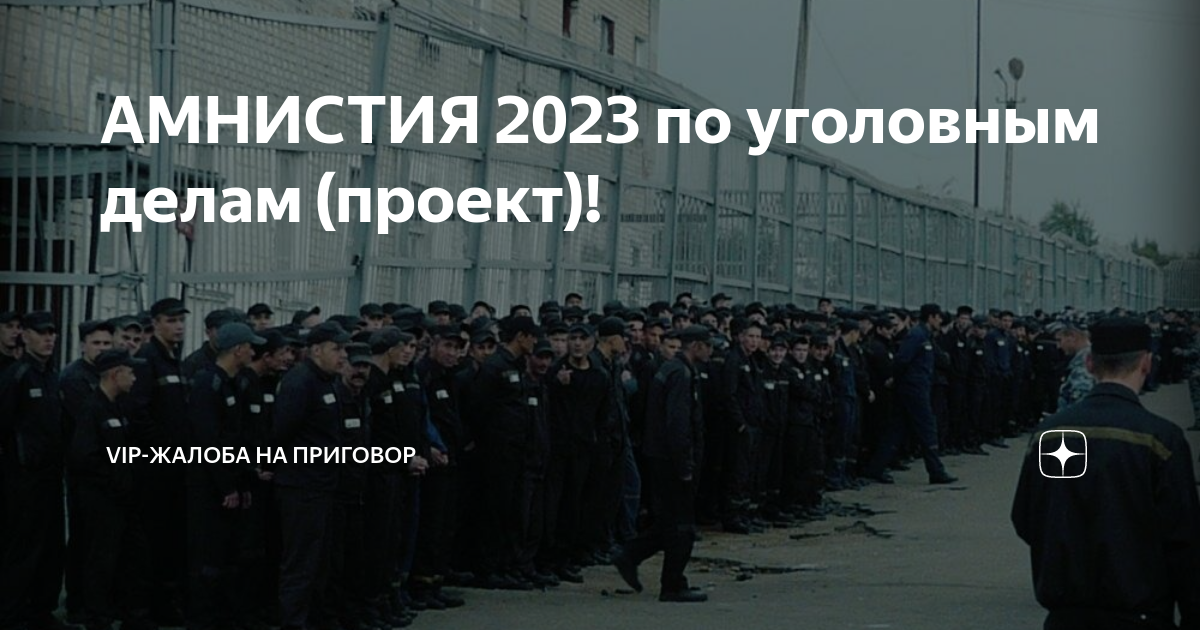 Амнистия 2023 последние новости