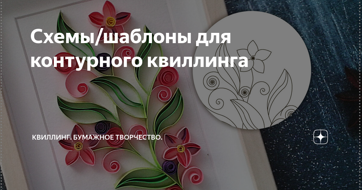 Шаблон для квиллинга - Книжный интернет-магазин Ранок