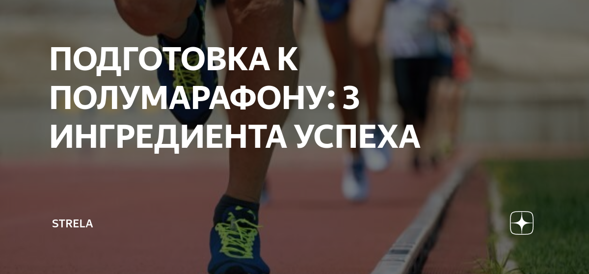 ПОДГОТОВКА К ПОЛУМАРАФОНУ: 3 ИНГРЕДИЕНТА УСПЕХА | STRELA | Дзен