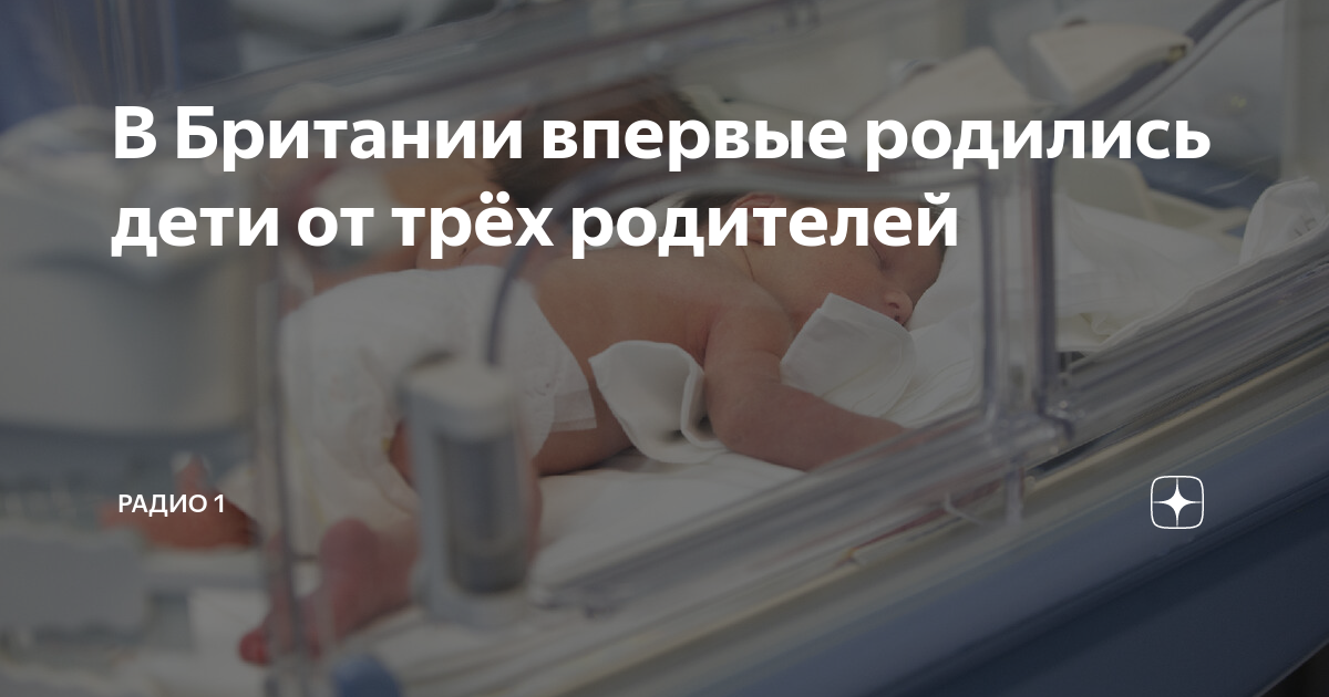 Раз родила. Ребенок от трех родителей. Стали родителями