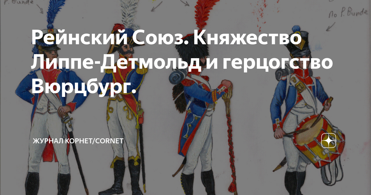 Рейнский Союз. Княжество Липпе-Детмольд и герцогство Вюрцбург. | журнал ...