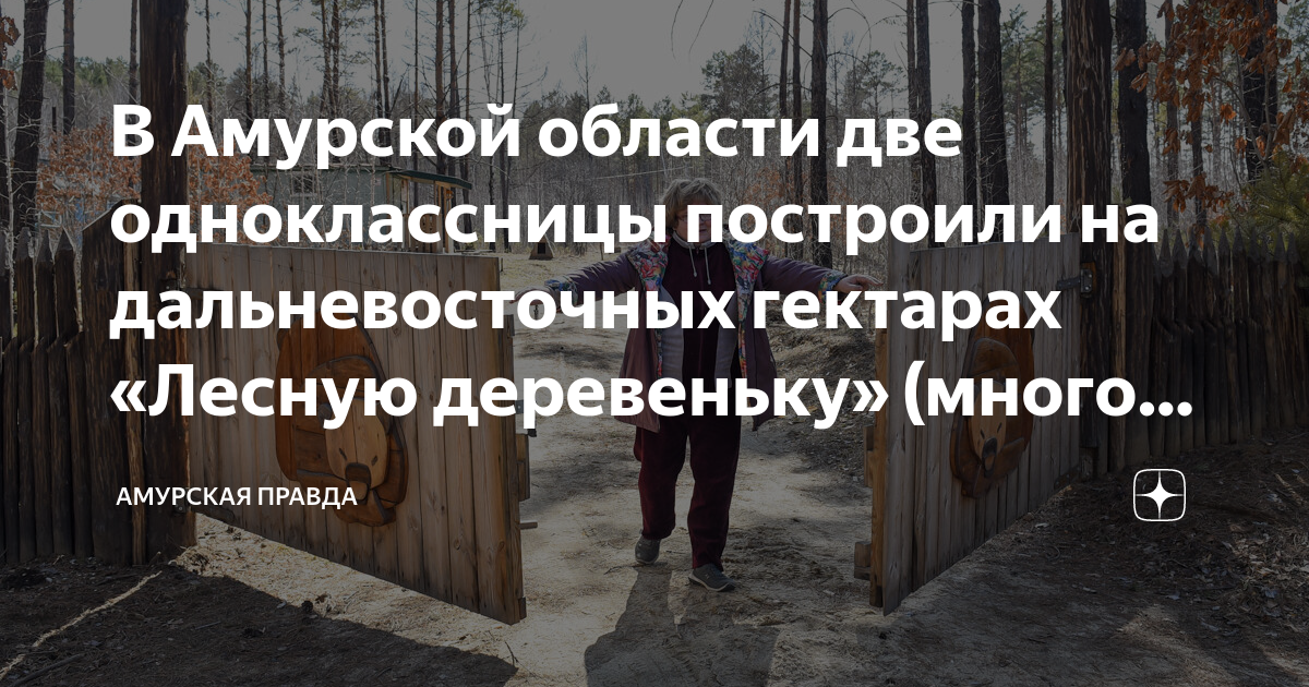В Амурской области две одноклассницы построили на дальневосточных ...