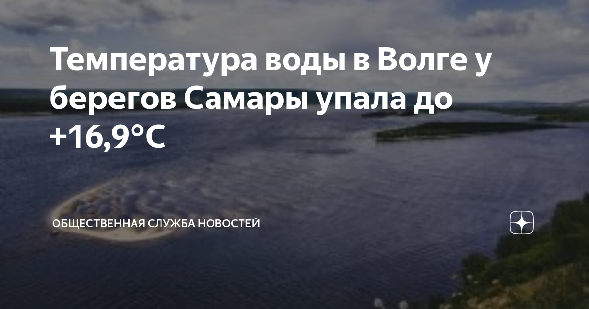 Река волга под водой