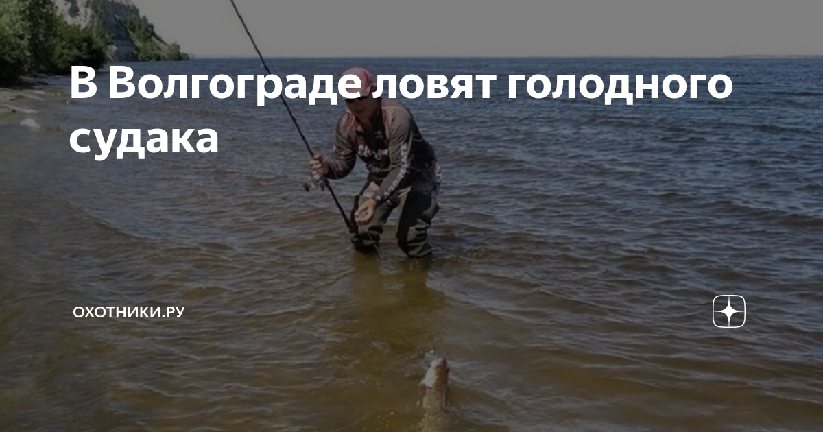 Снижение уровня воды в волге