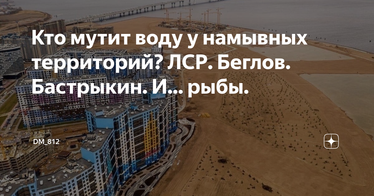 План развития намывной территории васильевского острова