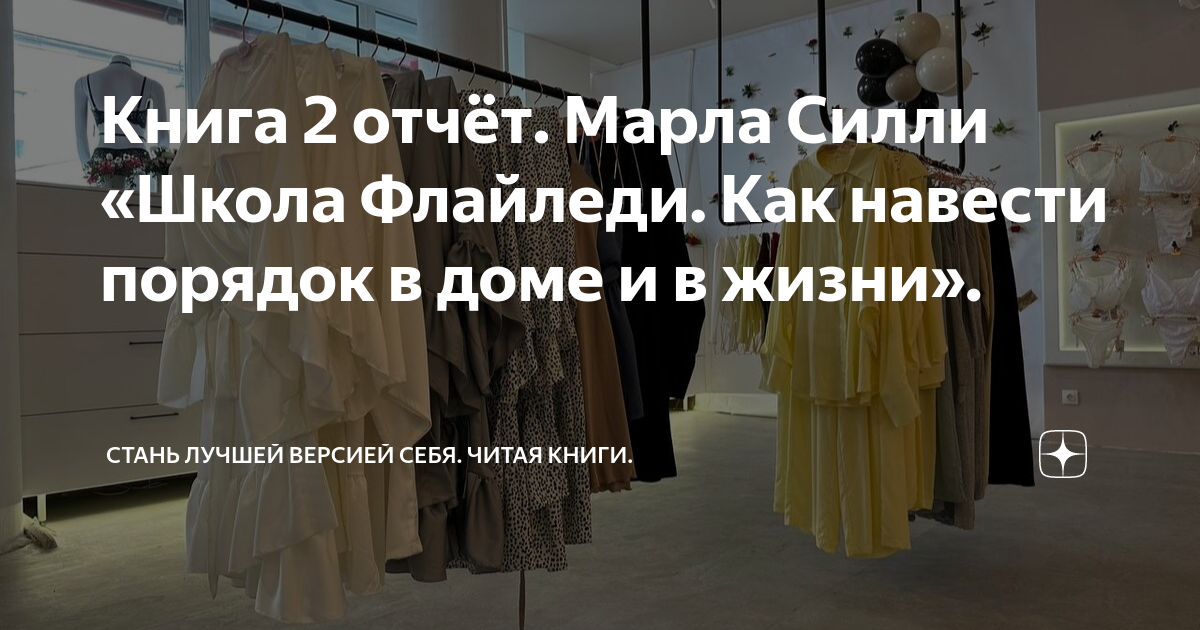 Книга 2 отчёт. Марла Силли «Школа Флайледи. Как навести порядок в доме ...