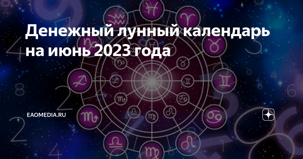 Денежный лунный календарь 2024