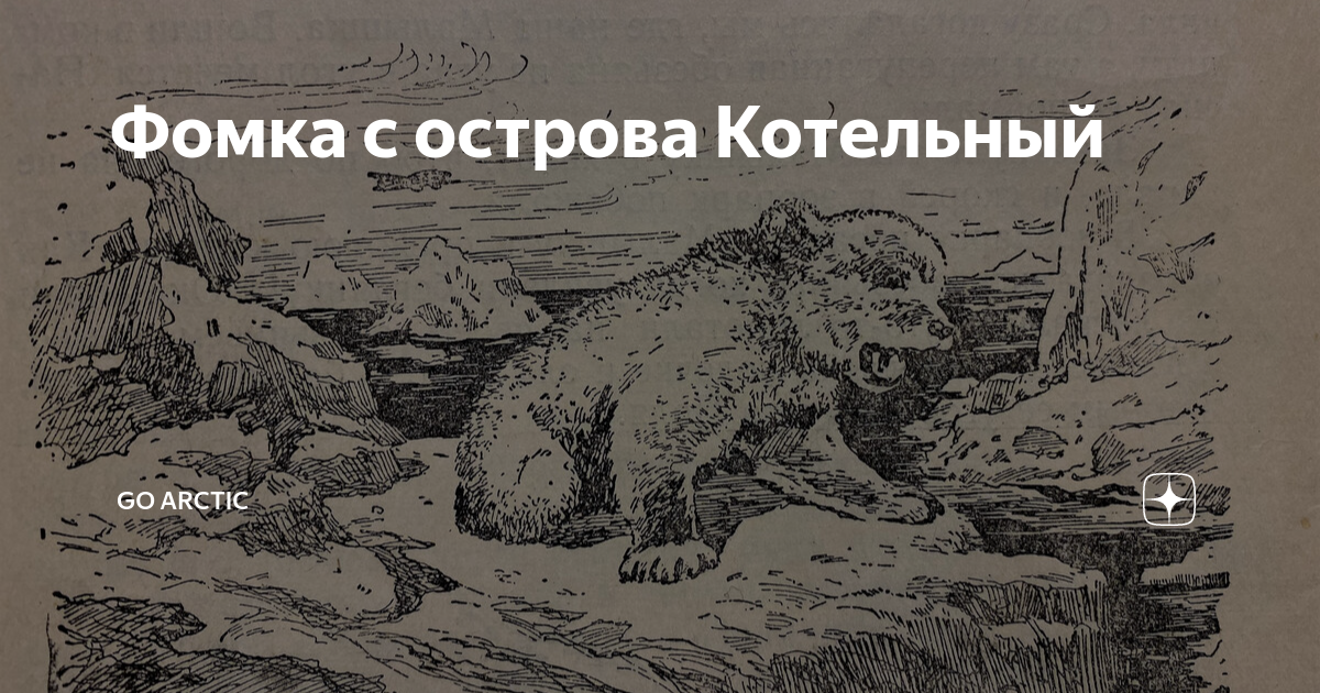 Фомка с острова Котельный | Go Arctic | Дзен