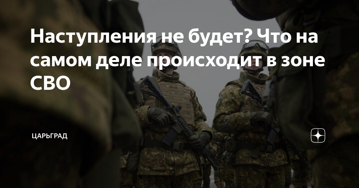 Наступления не будет? Что на самом деле происходит в зоне СВО
