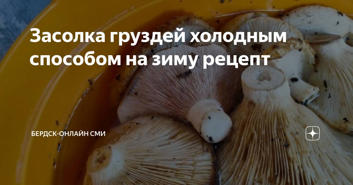 Сколько соли на литр маринада для груздей