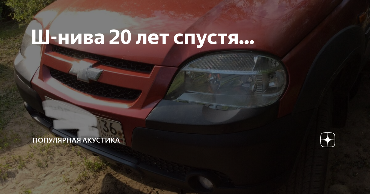 Ш-нива 20 лет спустя... | Популярная акустика | Дзен