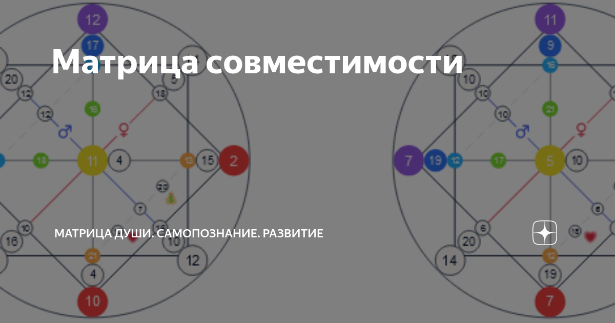 15 5 8 матрица совместимости