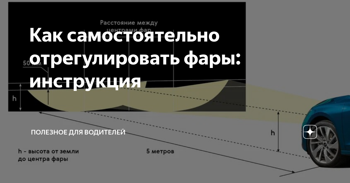 Как отрегулировать фары автомобиля: инструкция как отрегулировать фары самостоятельно