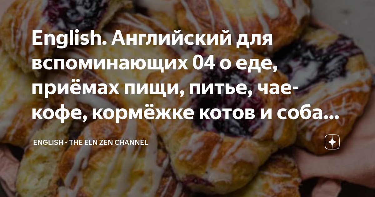 Продукты на английском