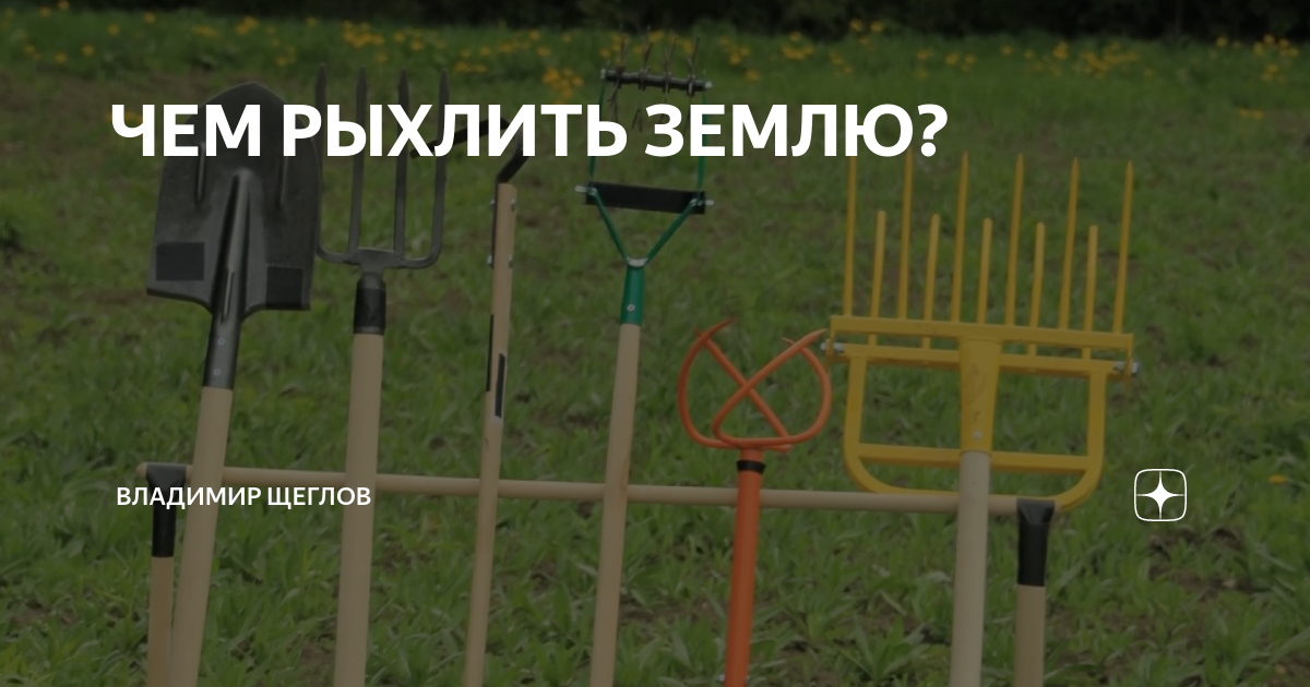 ЧЕМ РЫХЛИТЬ ЗЕМЛЮ? | Владимир Щеглов | Дзен