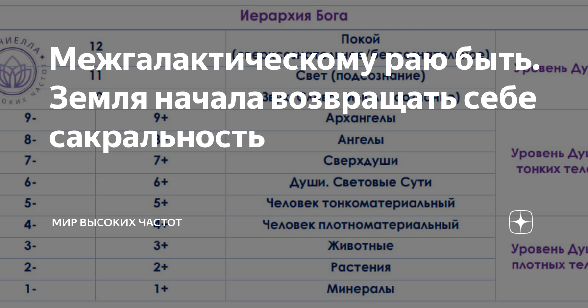 Мир высоких частот дзен