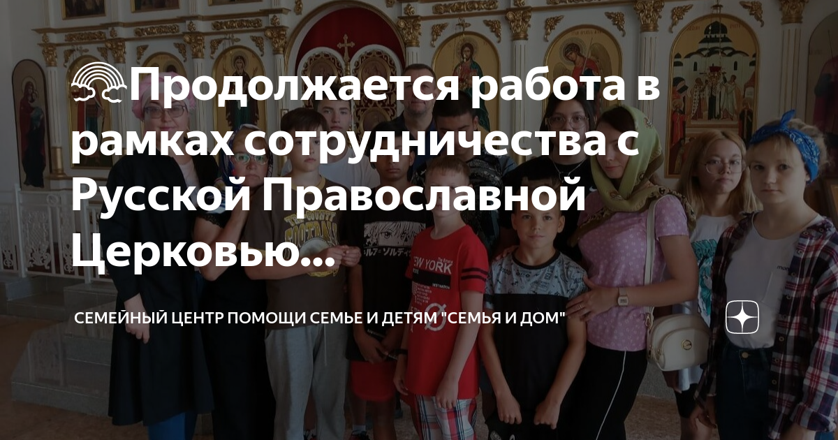Семейное добровольчество проект