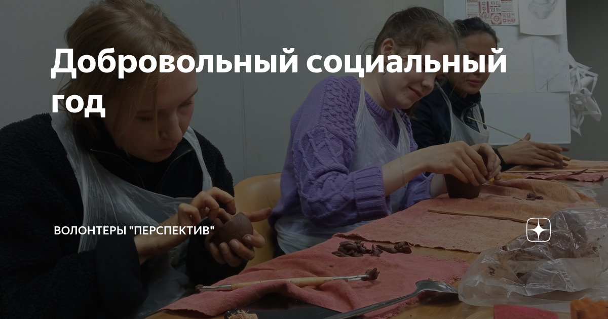 Социальные проекты для волонтеров
