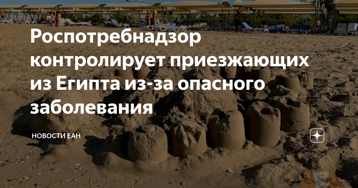Роспотребнадзор контролирует приезжающих из Египта из-за опасного ...