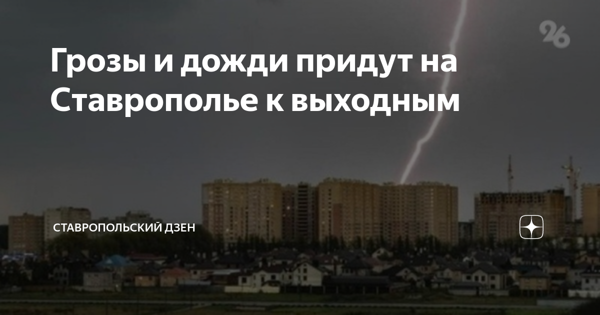 Карта дождей в ставрополе