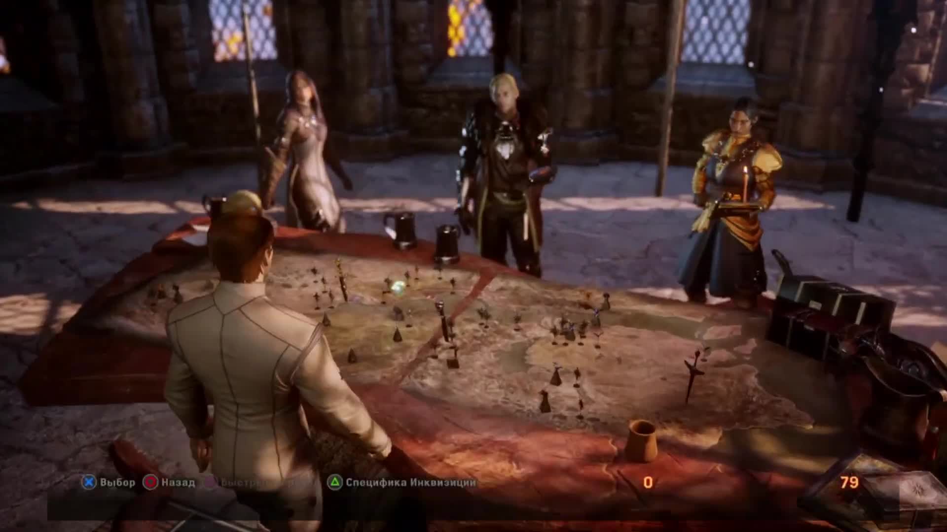 Dragon age inquisition скайхолд где стол для исследований