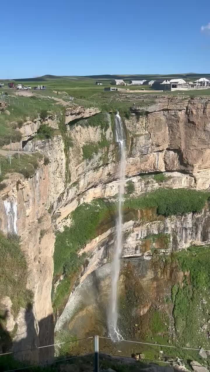 Ашильтинский водопад в Дагестане