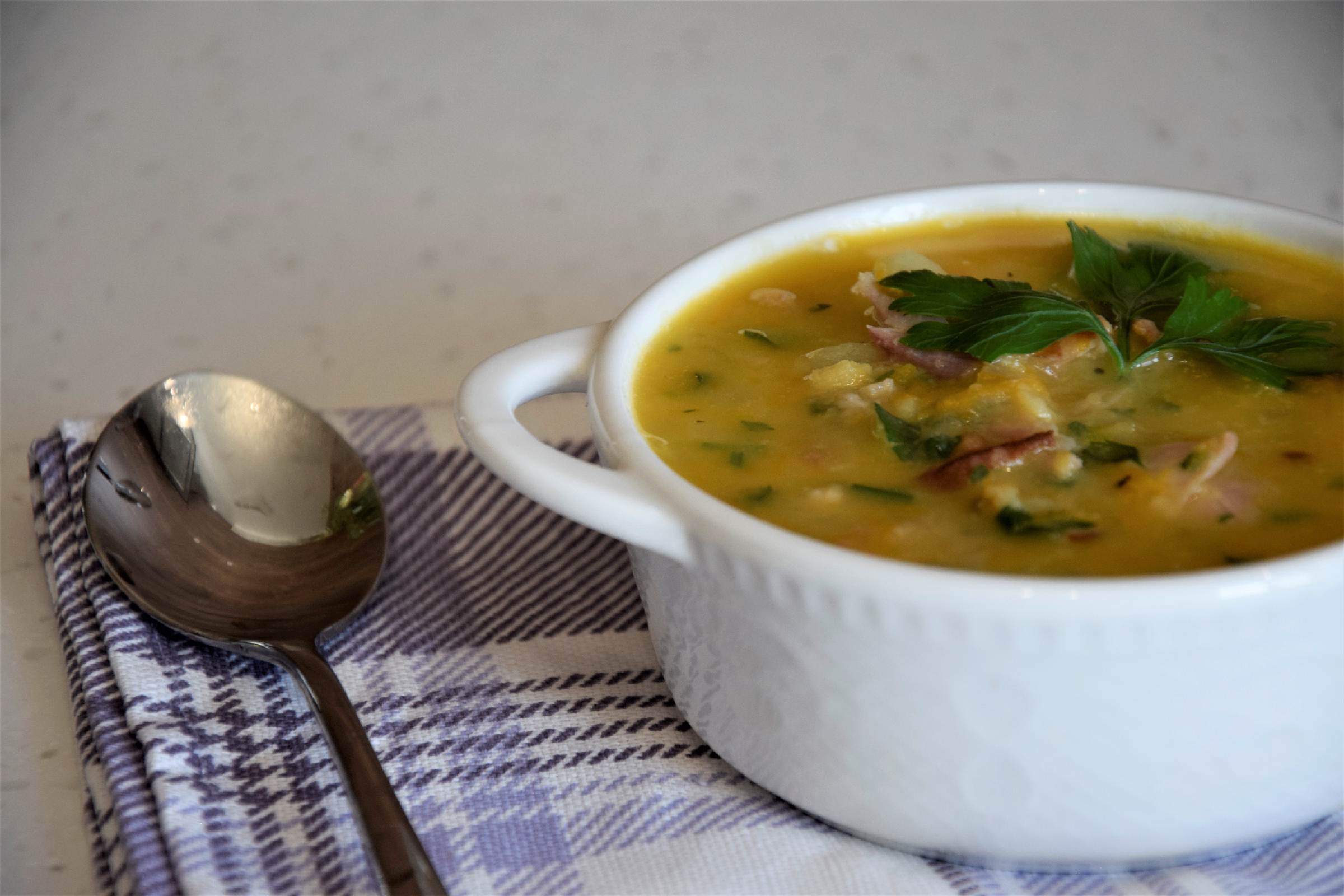 Суп с гречкой и шампиньонами