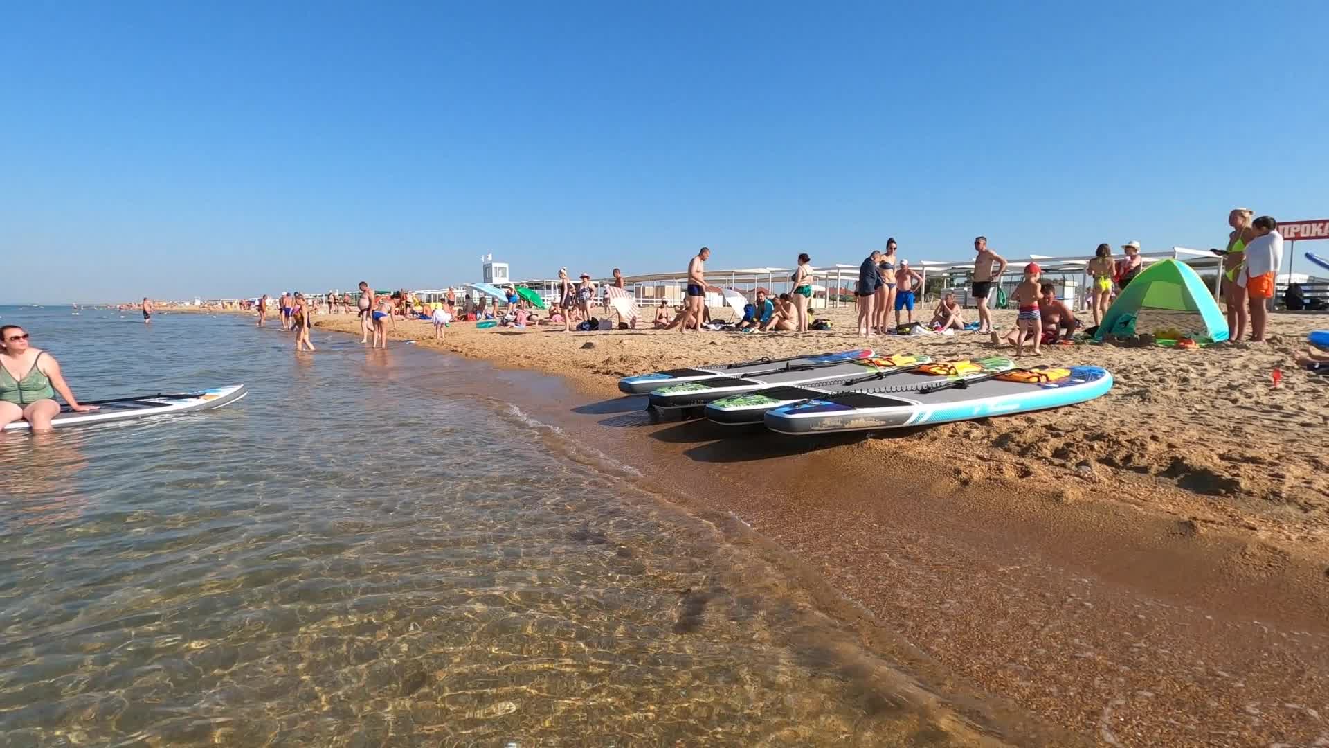 свой пляж в витязево