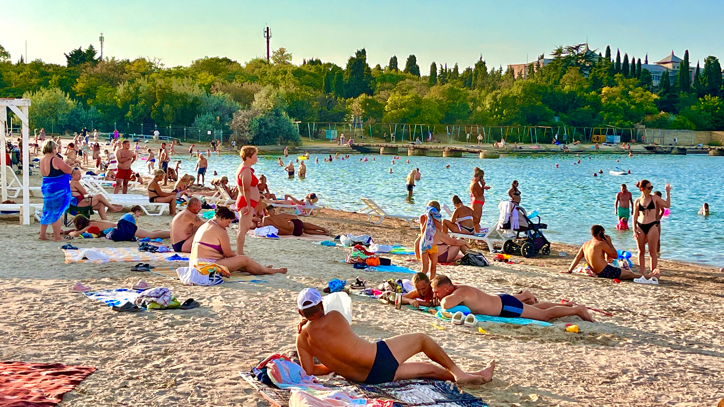 пляж в севастополе омега