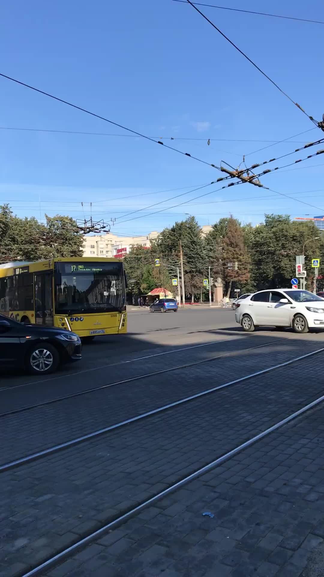 Рельсовый Человек | Автобус МАЗ-203.047 по маршруту №17, Ярославль  28.08.2023 | Дзен