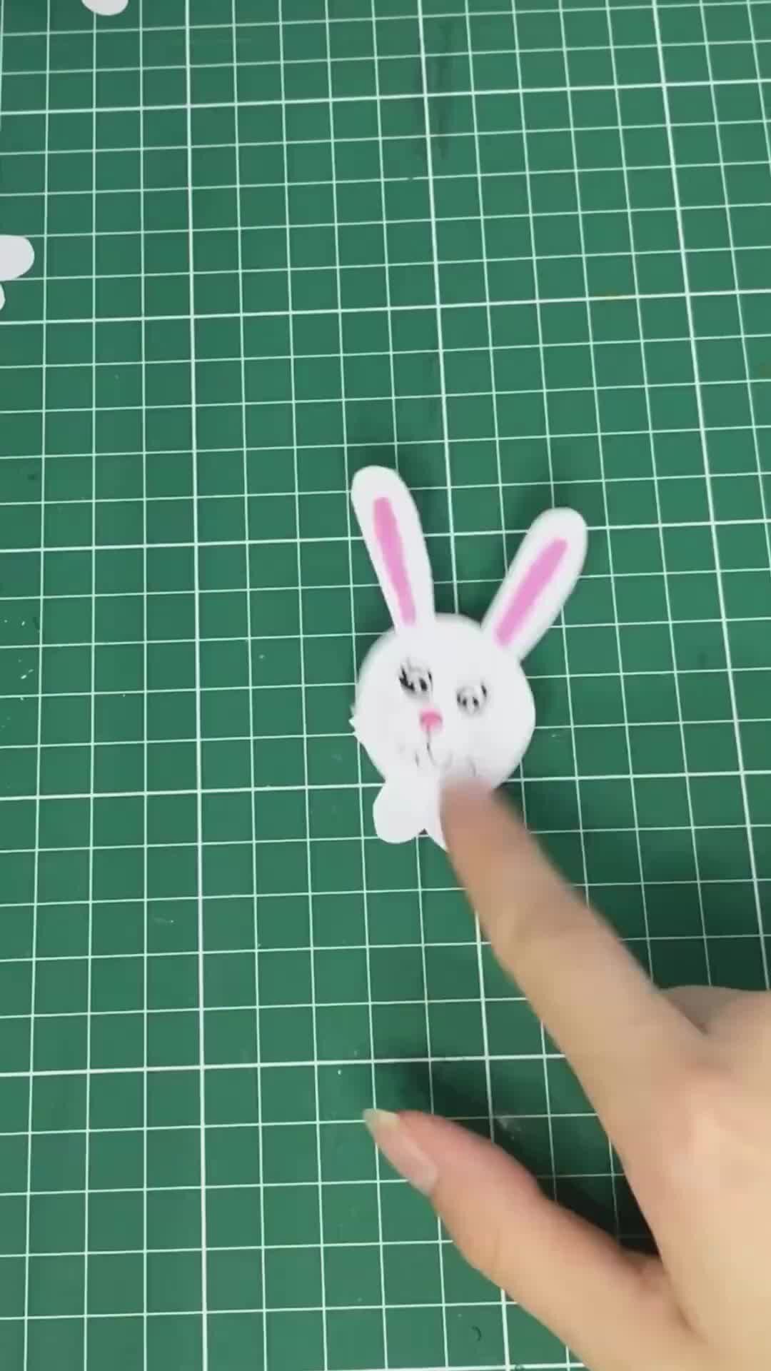 Как сделать зайца из бумаги