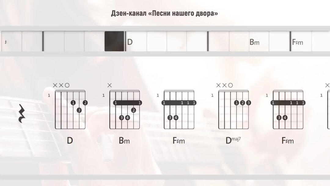 Танцы минус аккорды