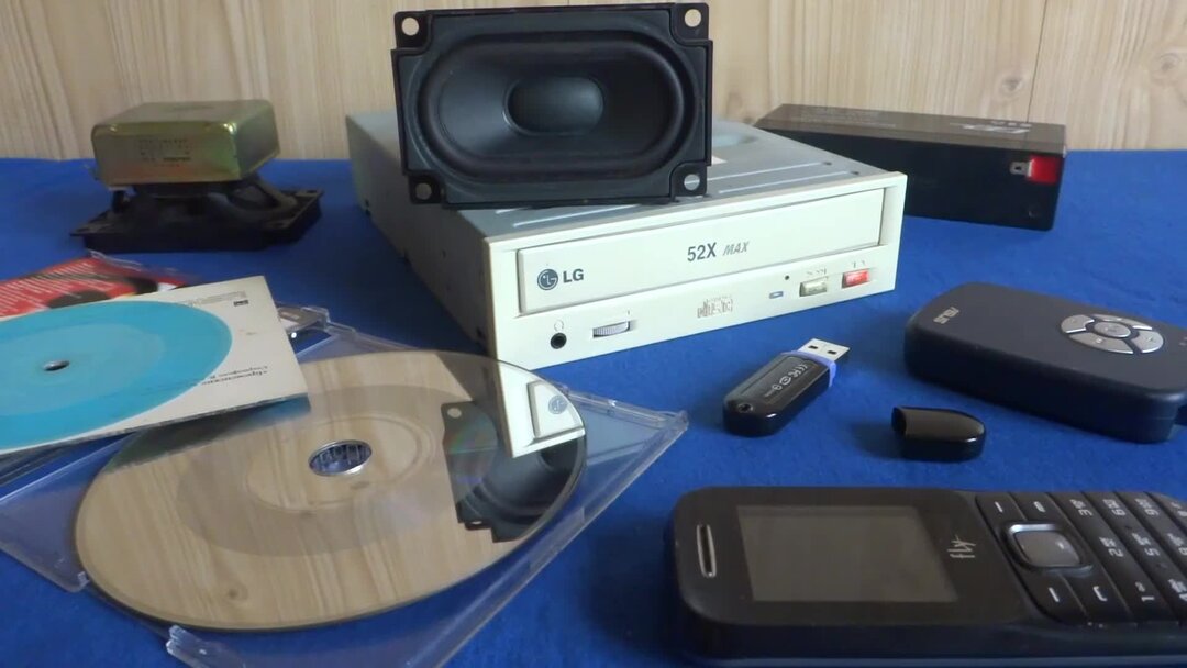 НЕ ВЫБРОСЬ СТАРЫЙ CD ROM Музыкальный Проигрыватель из старого привода ...