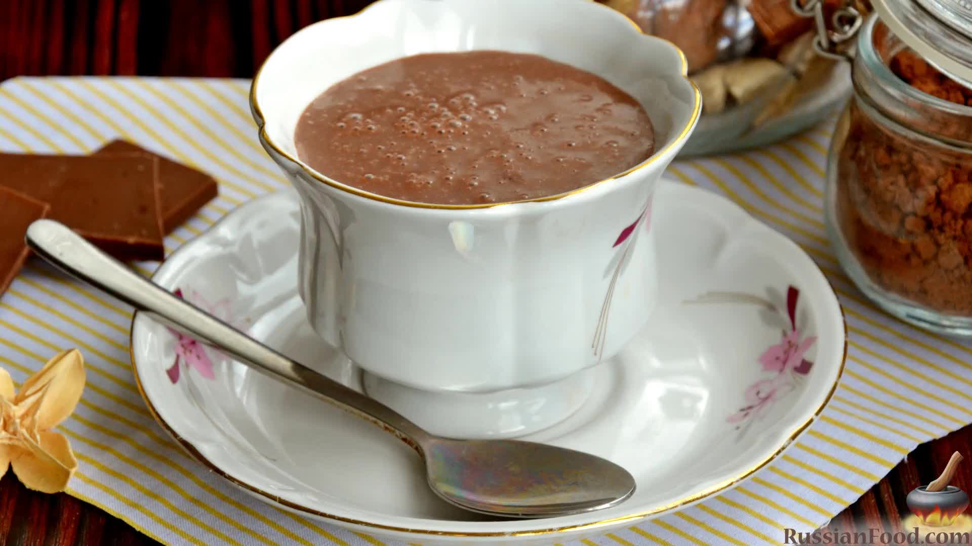 Кисель молочно шоколадный