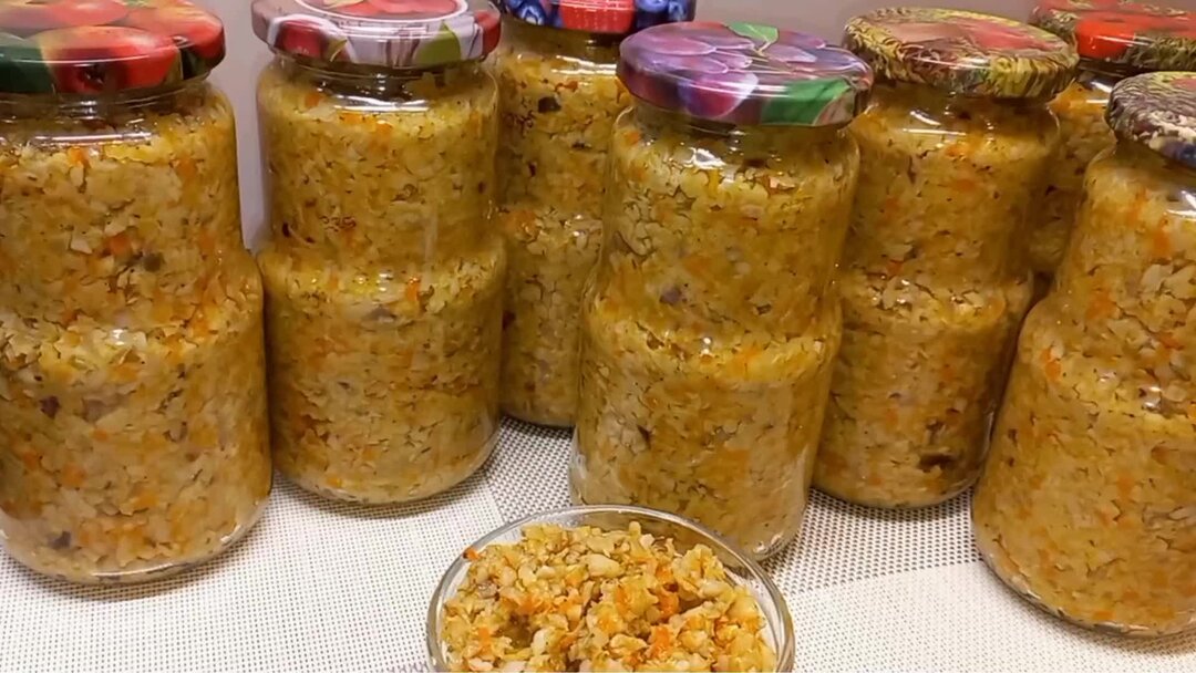 Закуски из грибной икры. Грибная икра из опят.