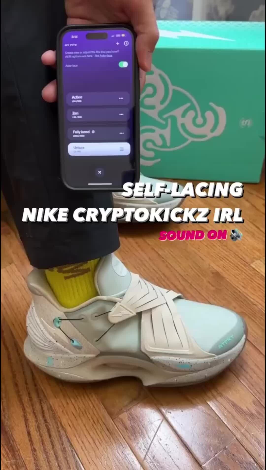 KrossObzor.ru | Футуристические кроссовки Nike Cryptokickz iRL #обувь  #кроссовки #технология #кроссовкинайк #найк #nike #кроссовкиnike | Дзен