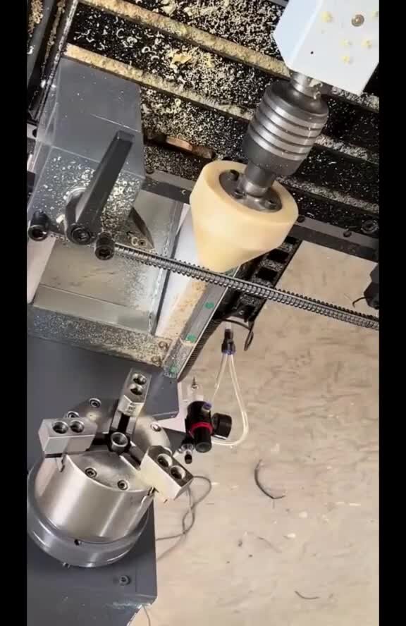 ЧПУ станки по металлу и дереву - БУЛАТ | Процесс обработки бамбука на ...