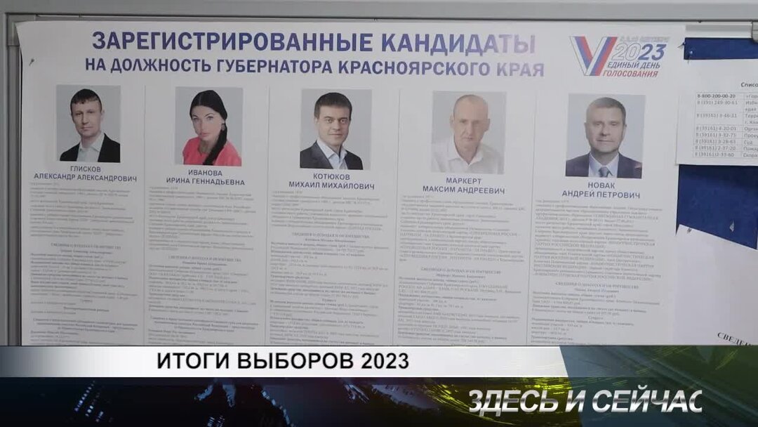 Явка на выборы в красноярском крае 2023