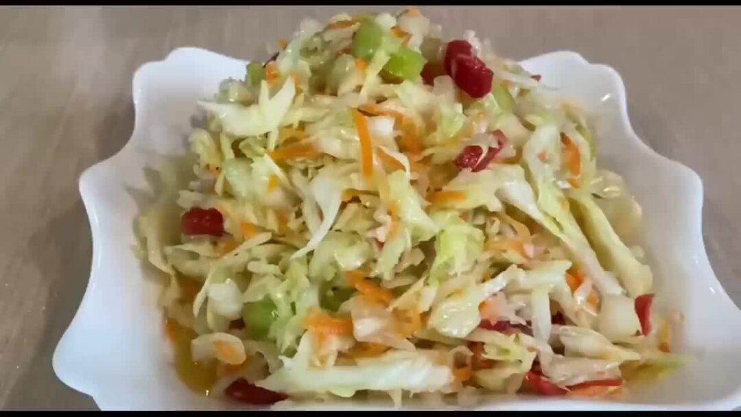 Салат из капусты на зиму "ЗАКУСОЧНЫЙ". Как в СССР. Хранится при комнатной темпер
