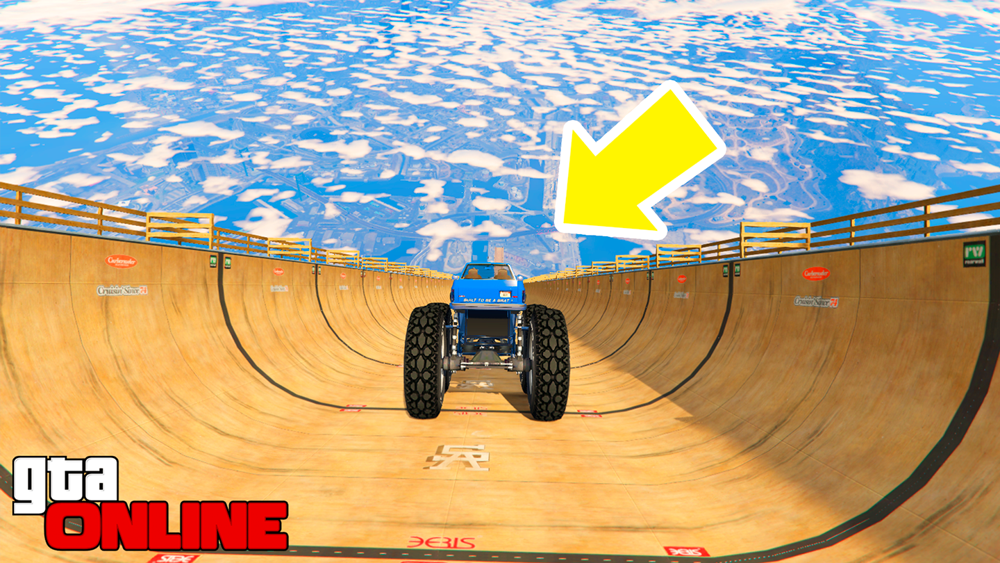 Mega ramp gta 5 фото 24