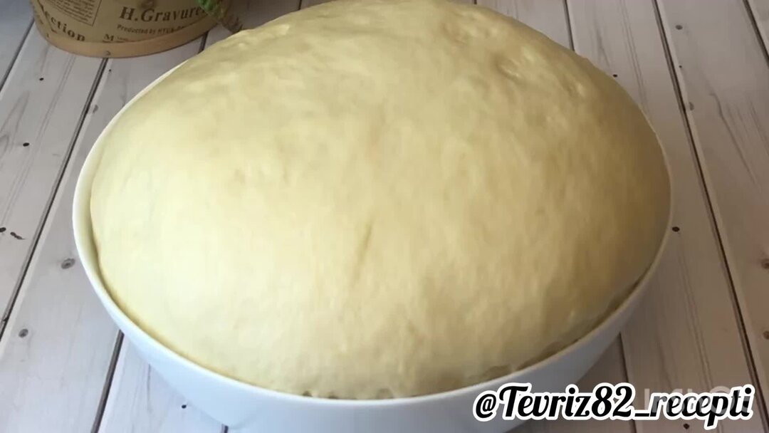 Вкусное тесто на воде для пирожков дрожжевое