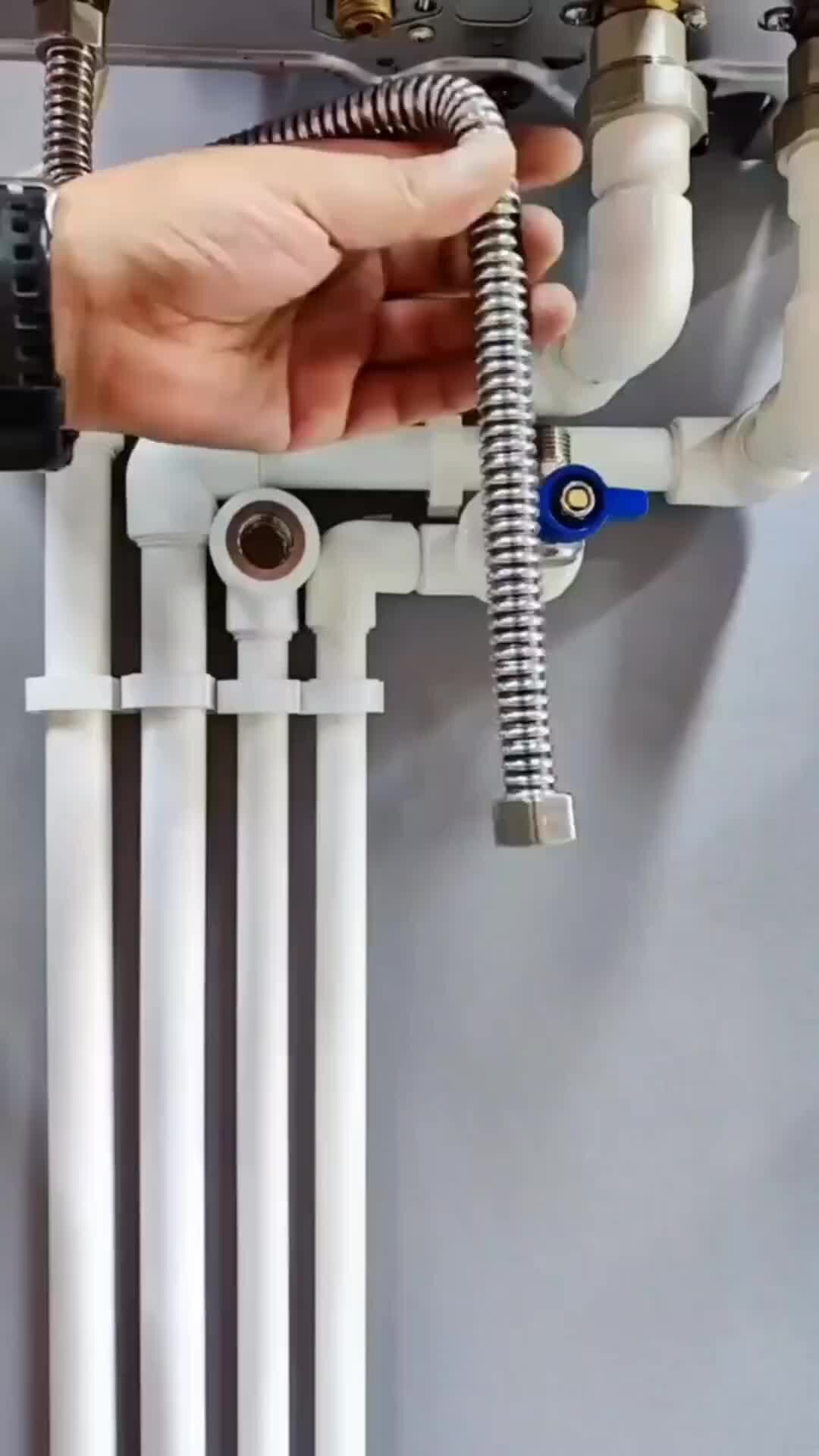 Сантехника вызывали? | Нержавейка, гофрированная. Укорачивание | Дзен