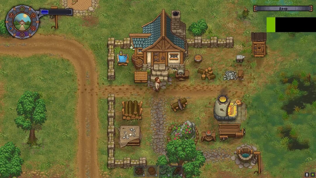 Graveyard keeper стол для упаковки