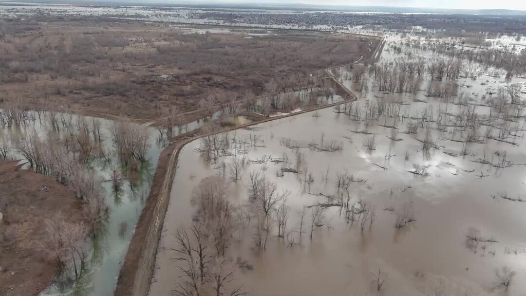 Город орск прорыв дамбы видео